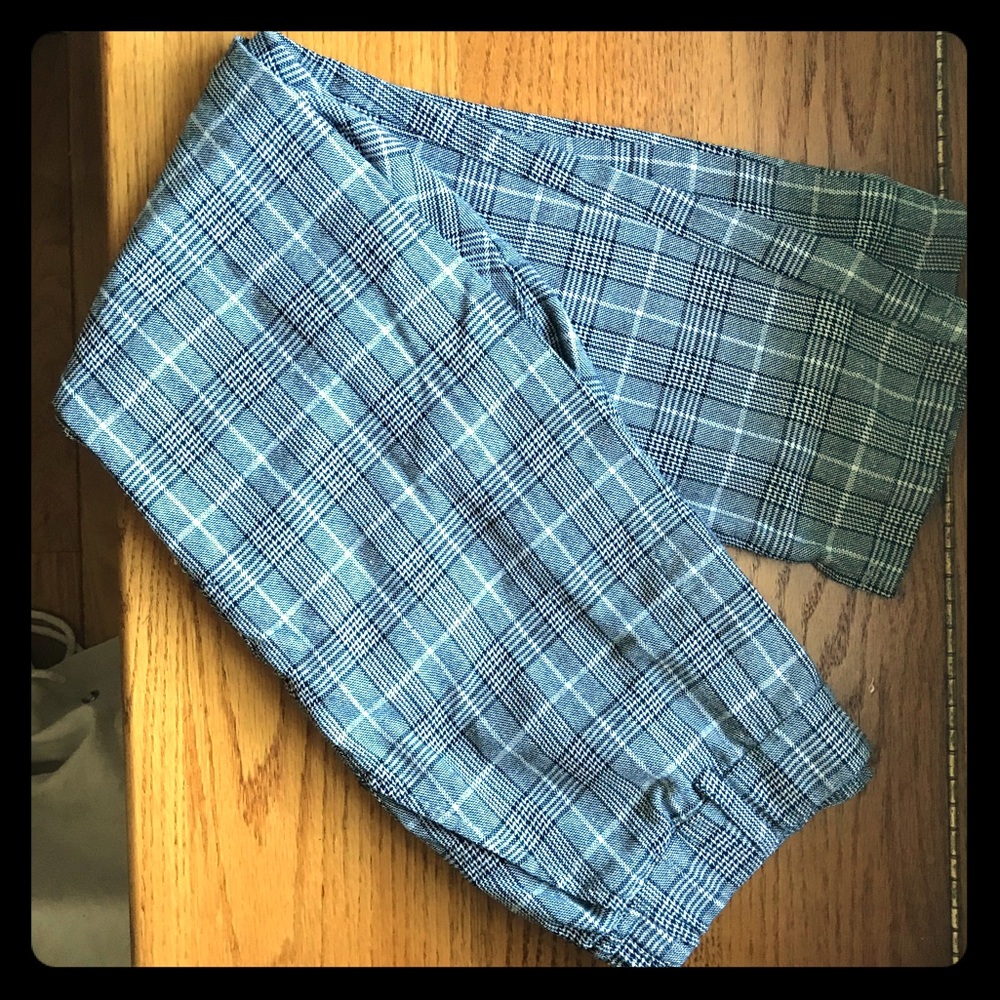 Plaid pants
